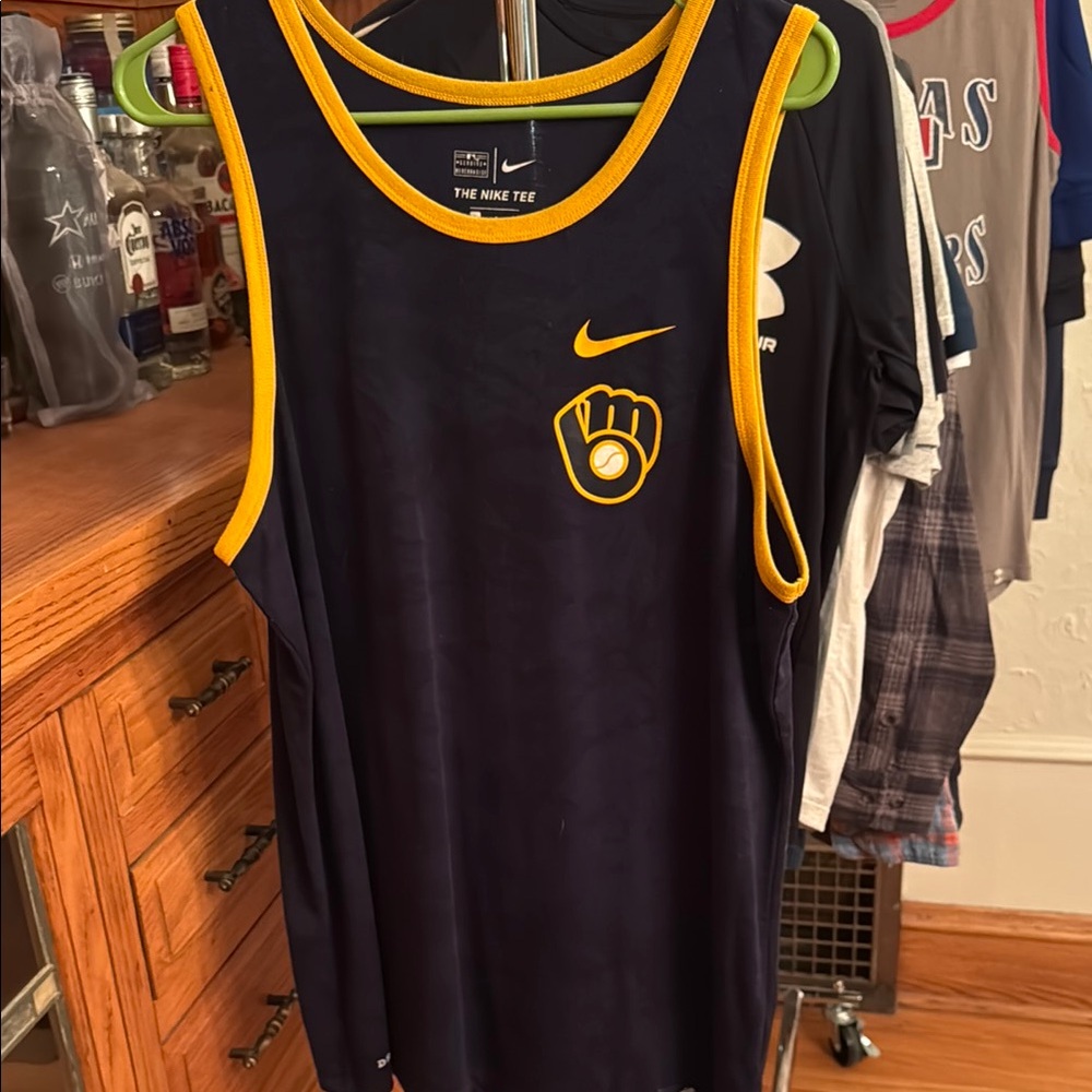 Nike Navy Blue Tank Top